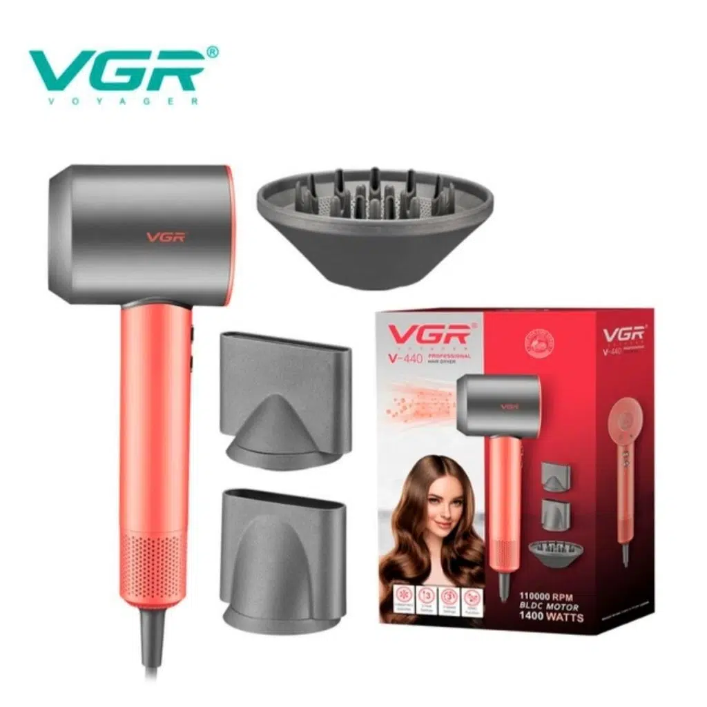سشوار حرفه‌ ای وی جی آر مدل V-440