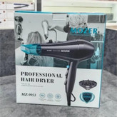 سشوار موتور سنگین MOZER مدل MZ-9953 دارای دیسپانسر درجه یک