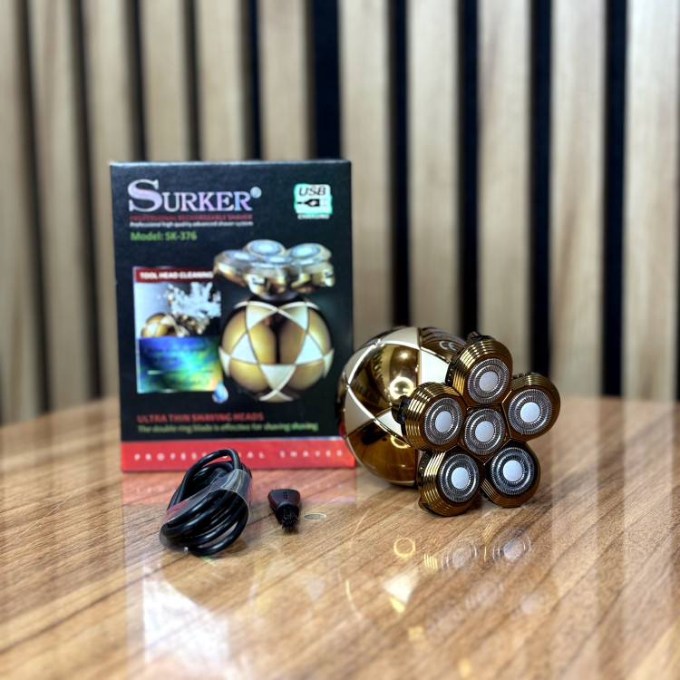 ریش تراش صورت شش تیغ سورکر مدل SK-376 درجه یک