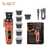 ماشین اصلاح وی جی آر مدل VGR V-274 با تیغه تیتانیوم و نمایشگر LED درجه یک