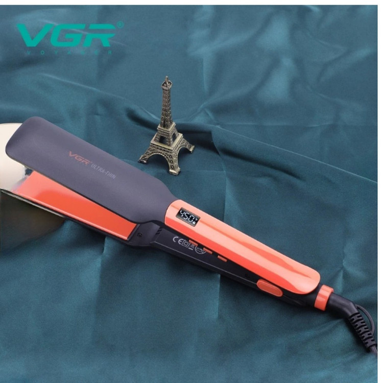 اتو مو سرامیکی حرفه ای VGR مدل V-551 با تنظیم دما و گرم شدن سریع درجه یک