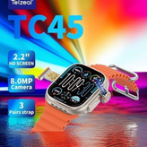 ساعت هوشمند سیمکارت خور Telzeal TC45 5G دوربین دار با حافظه داخلی 64 گیگ