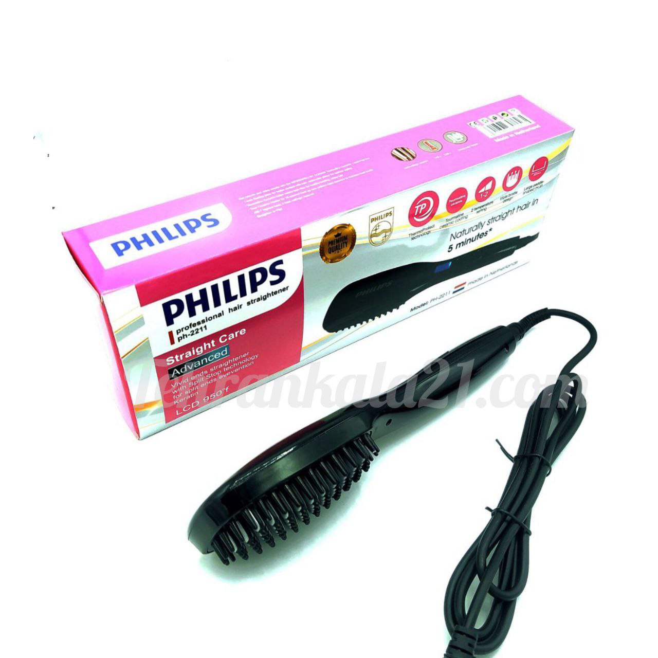 برس حرارتی فوق حرفه ای فیلیپس مدل PH-2211 درجه یک