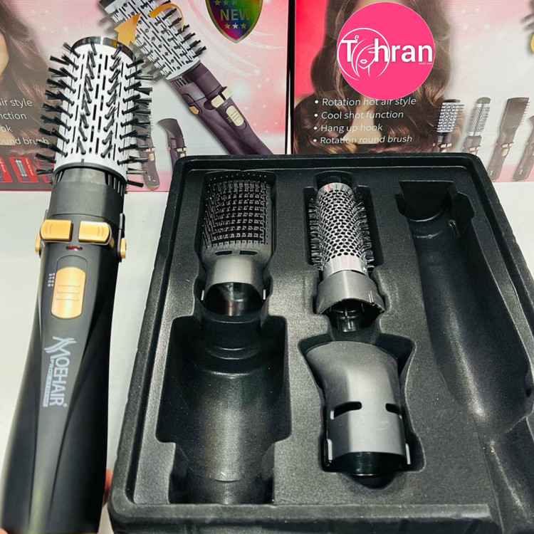 سشوار چرخشی 4 کاره 5000 وات موهایر مدل MO-8 با کیفیت
