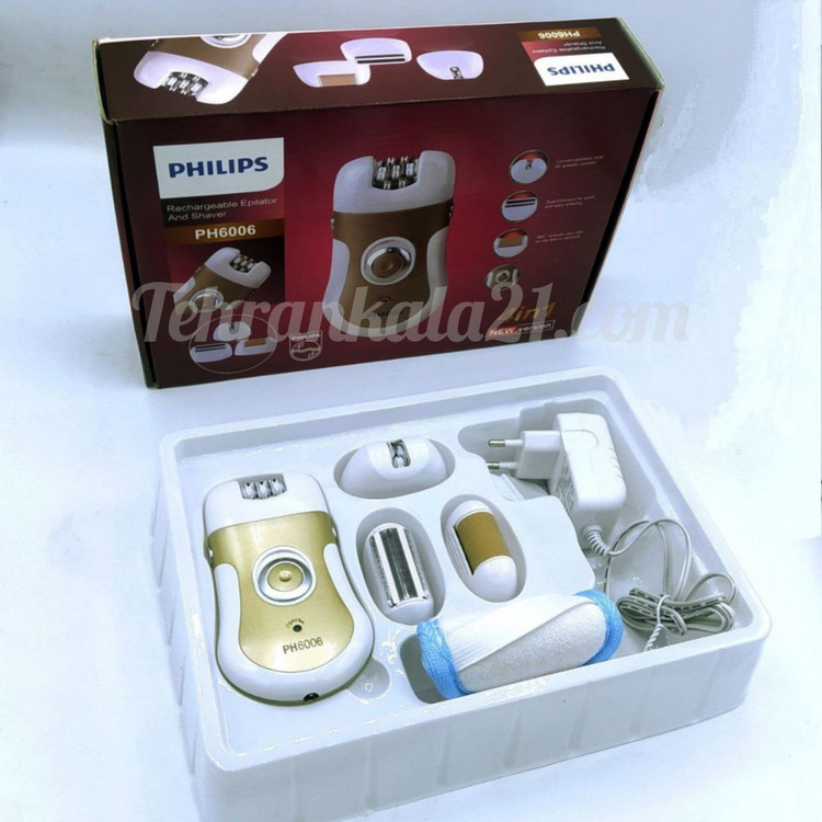 اپیلاتور 4 کاره و ضد حساسیت فیلیپس مدل PH-6006 با کیفیت