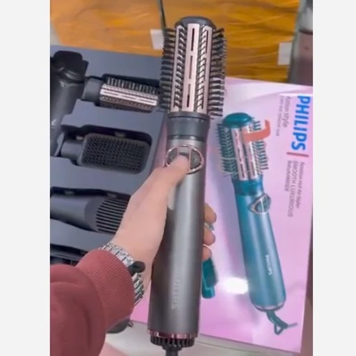 سشوار چرخشی حرفه ای فلیپس اورجینال PHILIPS pro as988sedجدید و درجه یک