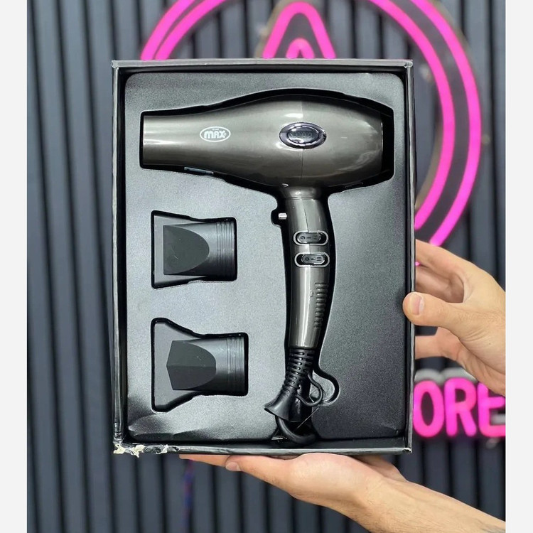 سشوار فوق حرفه ای star max مدلSR-4450 پر قدرت و با کیفیت درجه یک