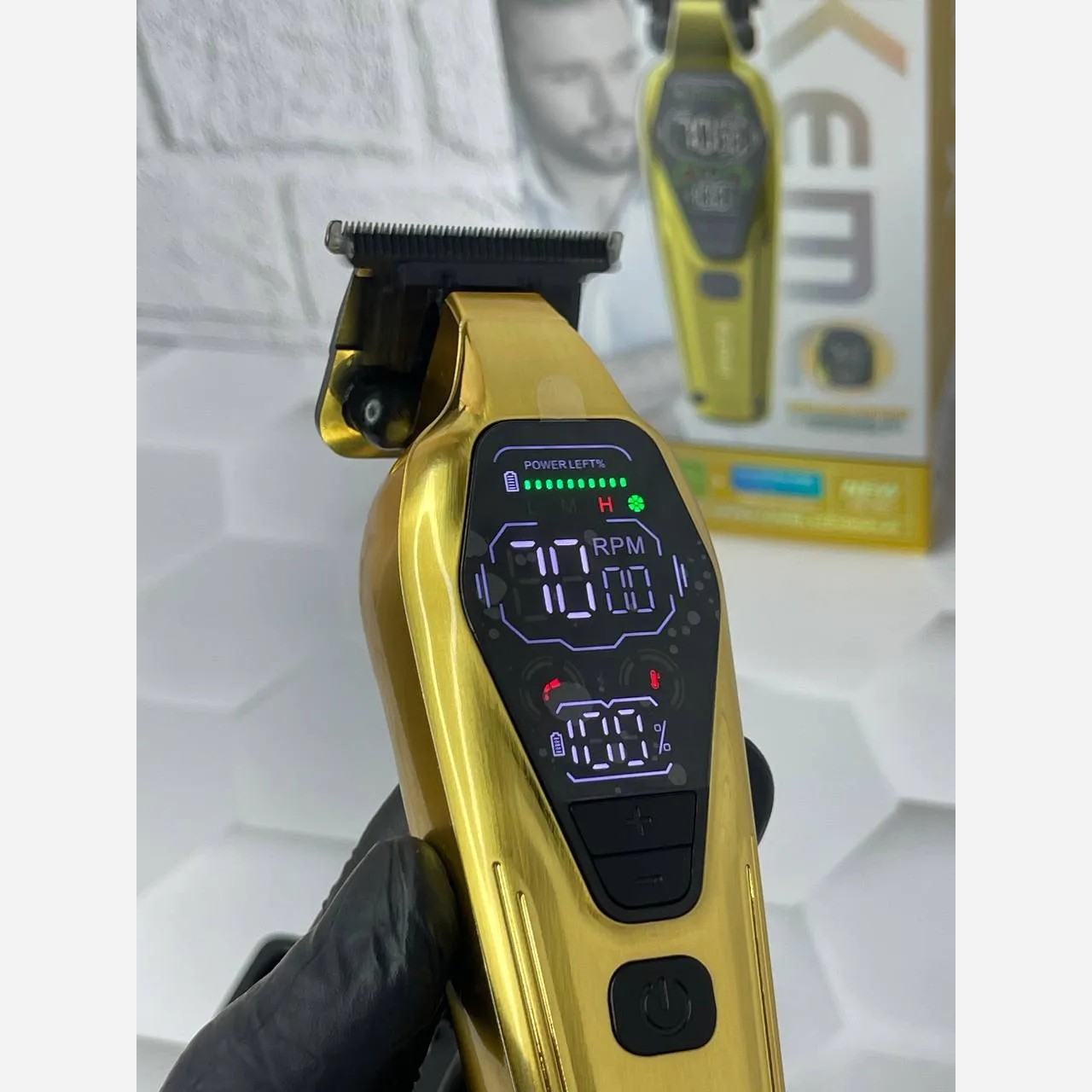 ماشین اصلاح خط زن و صفر زن کیمی مدل Kemei KM-1697 درجه یک