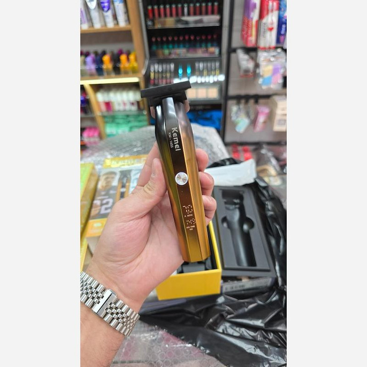 ماشین اصلاح موی سر و صورت حرفه ای شارژی کیمی مدل km-1453