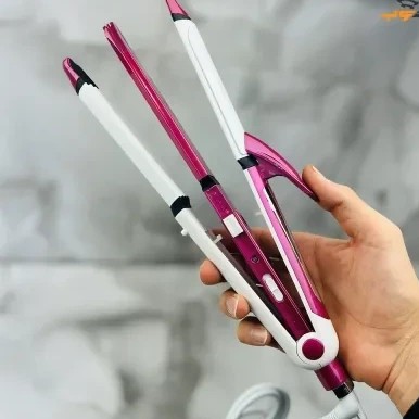 اتو مو 3 کاره حرفه ای MAX SALON مدل MX-3308