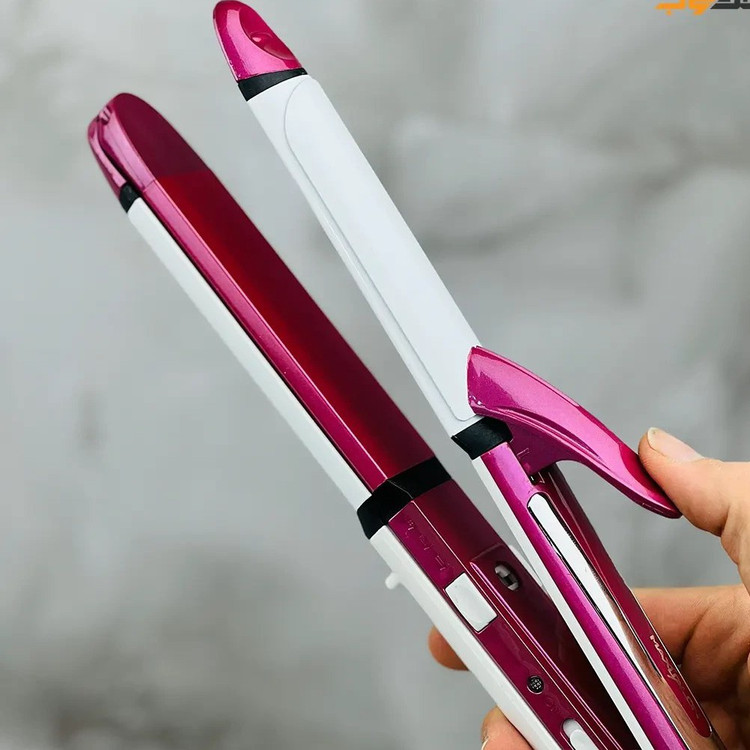 اتو مو 3 کاره حرفه ای MAX SALON مدل MX-3308