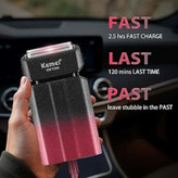 شیور پر قدرت شارژی کیمی مدل KM-T396