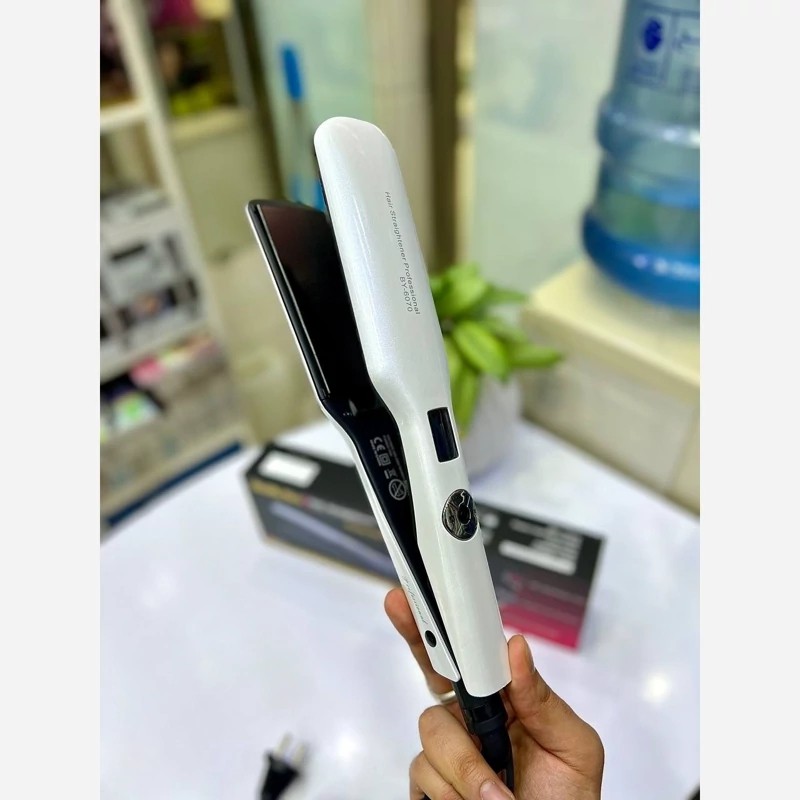 اتومو دیجیتالی صفحه پهن مارک بابلیس BaByliss مدل BY-6070 درجه یک و