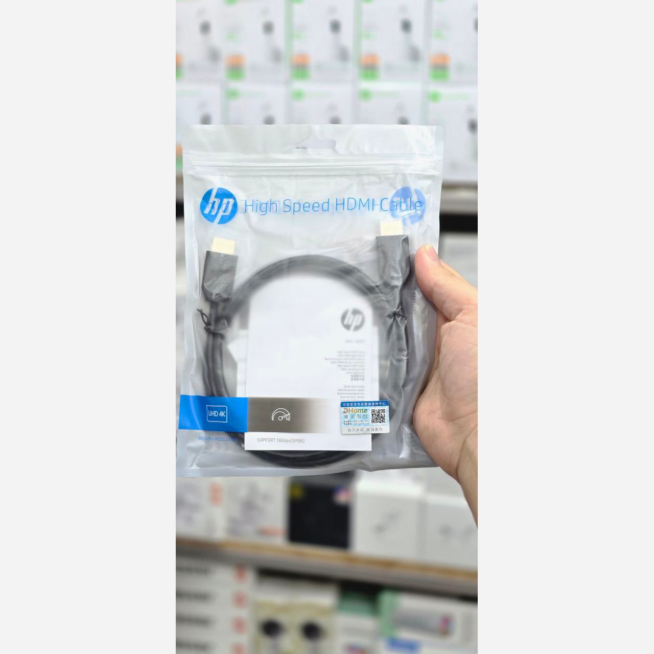 کابل HDMI برند HP 4k