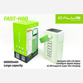 پاور بانک کالوس اصلی مدل FAST-H60 با ظرفیت 60000 میلی آمپر و درجه یک