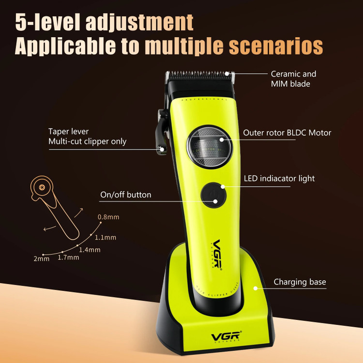 ماشین اصلاح حجم زن وی جی آر مدل VGR V-880C Clipper
