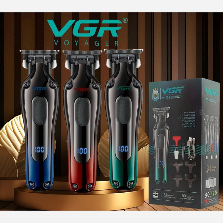 ماشین اصلاح خط زن و صفر زن وی جی آر مدل VGR V-998 بسیار با کیفیت و