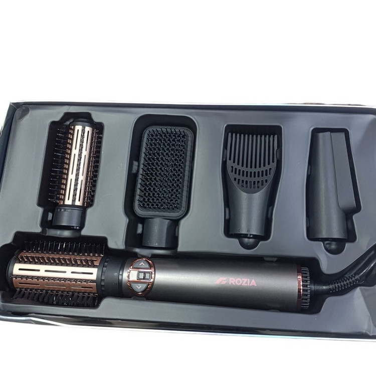 سشوار برس دار چرخشی 1000 وات روزیا مدل HC8116 5in1