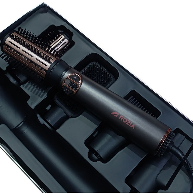سشوار برس دار چرخشی 1000 وات روزیا مدل HC8116 5in1