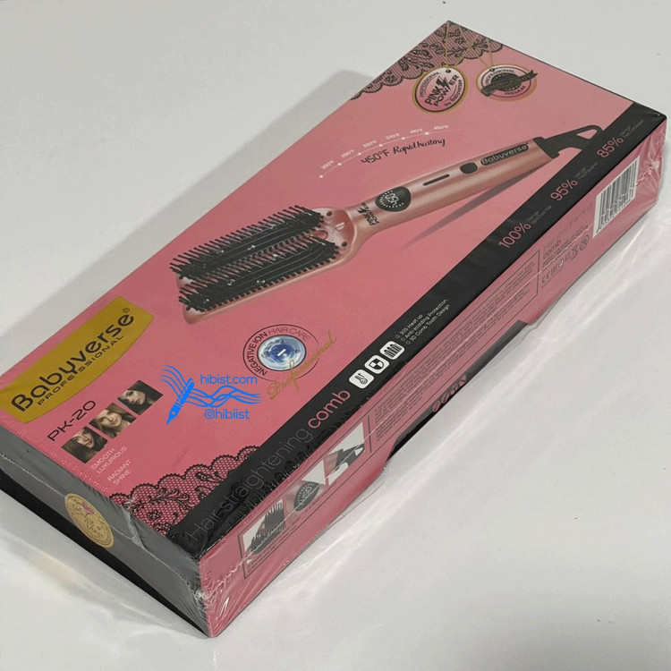 برس حرارتی دو لبه Babyverse مدل PK-20