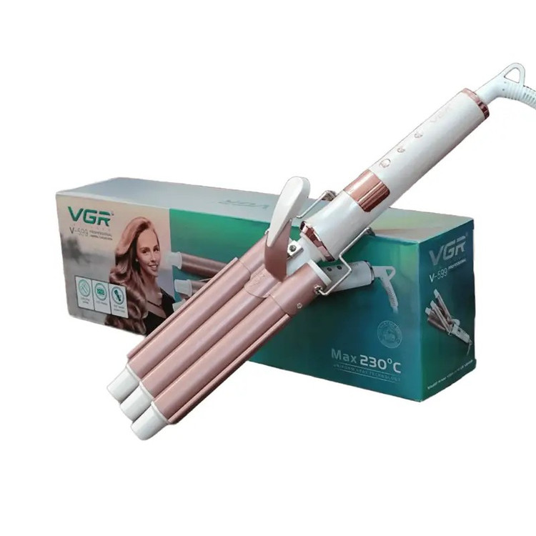 فرکننده مو سه قلو وی جی آر مدل V-599