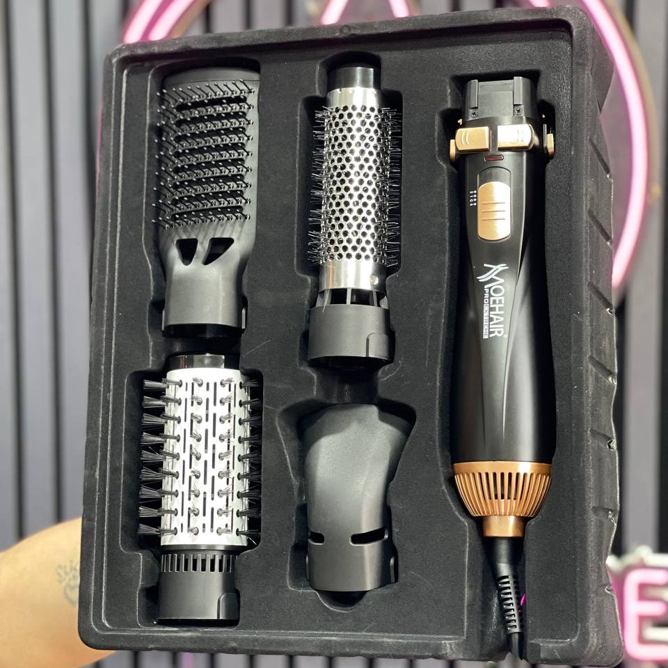 سشوار چرخشی موهایر 4 کله مدل MO-8