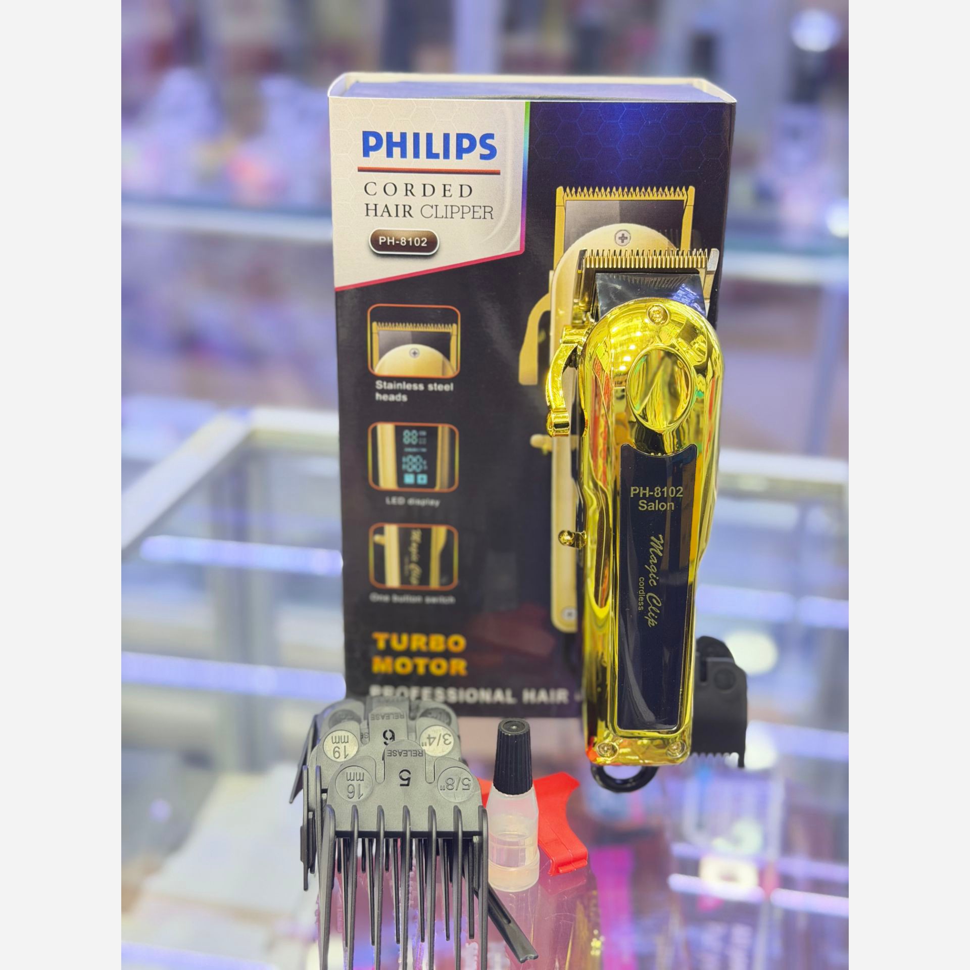 ماشین اصلاح فلیپس مدل PH-8102 مناسب سر و صورت و بدن