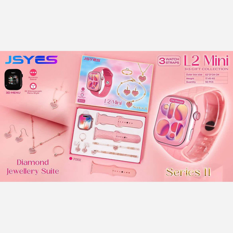 ساعت هوشمند مدل JSYES L2Mini سایز 40 میلی متر