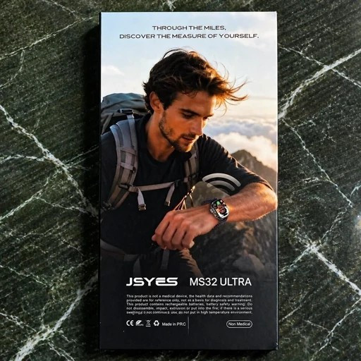 ساعت هوشمند سیمکارت خور JSYES مدل MS32 ULTRA - دارای دوربین