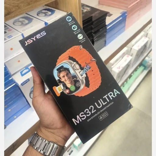 ساعت هوشمند سیمکارت خور JSYES مدل MS32 ULTRA - دارای دوربین