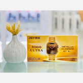 ساعت هوشمندJSYES مدل M100 Ultra - گلد