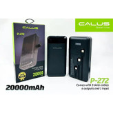 پاوربانک CALUS ظرفیت 20000 میلی آمپرمدل P272 - کابل دار