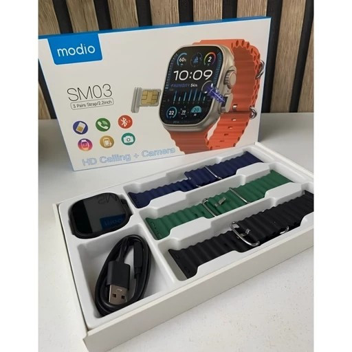 ساعت هوشمند سیمکارت خور و دوربین دار مدل Modio SM03