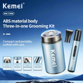 شیور سه کاره ضد آب کیمی Kemei KM-T390 درجه یک و با کیفیت
