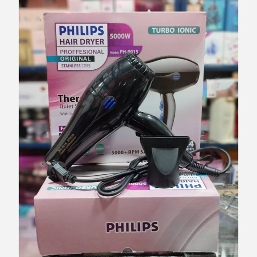 سشوار موتور سبک فیلیپس 5000 وات مدل PH-9915 و