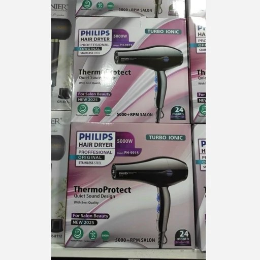 سشوار موتور سبک فیلیپس 5000 وات مدل PH-9915 و