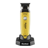 ماشین اصلاح موی سر و صورت شارژی کیمی مدل km-90-5 - طلایی درجه یک