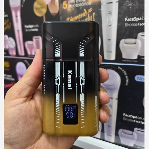 شیور کیمی KM-T418 پر قدرت ترین و با کیفیت ترین شیور که اشعه UV هم داره