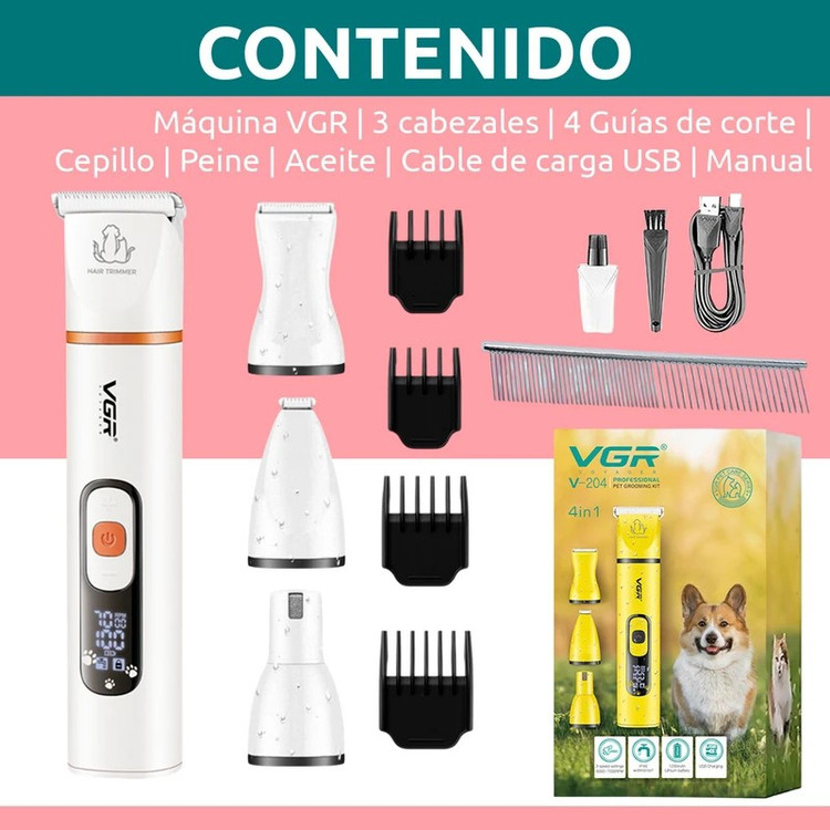 ماشین اصلاح حیوانات خانگی برند VGR مدل V-204