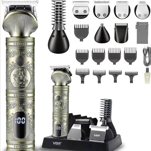 ماشین اصلاح 6 کاره وی جی آر مدل V-106 با تکنولوژی برش مستقیم و استیل ضد زنگ درجه یک