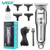 ماشین اصلاح صورت و خط زن حرفه ای شارژی وی جی آر VGR مدل 071-V درجه یک