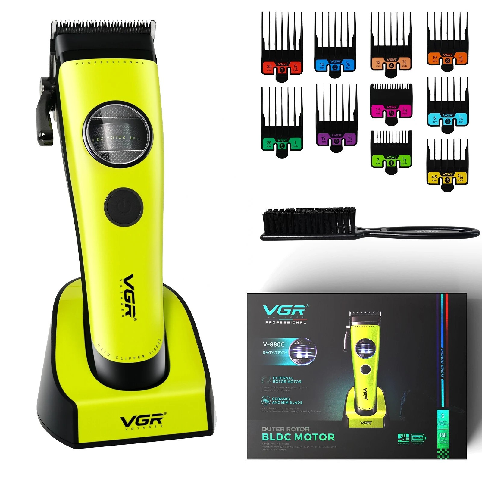 ماشین اصلاح حجم زن وی جی آر مدل VGR V-880C Clipper درجه یک