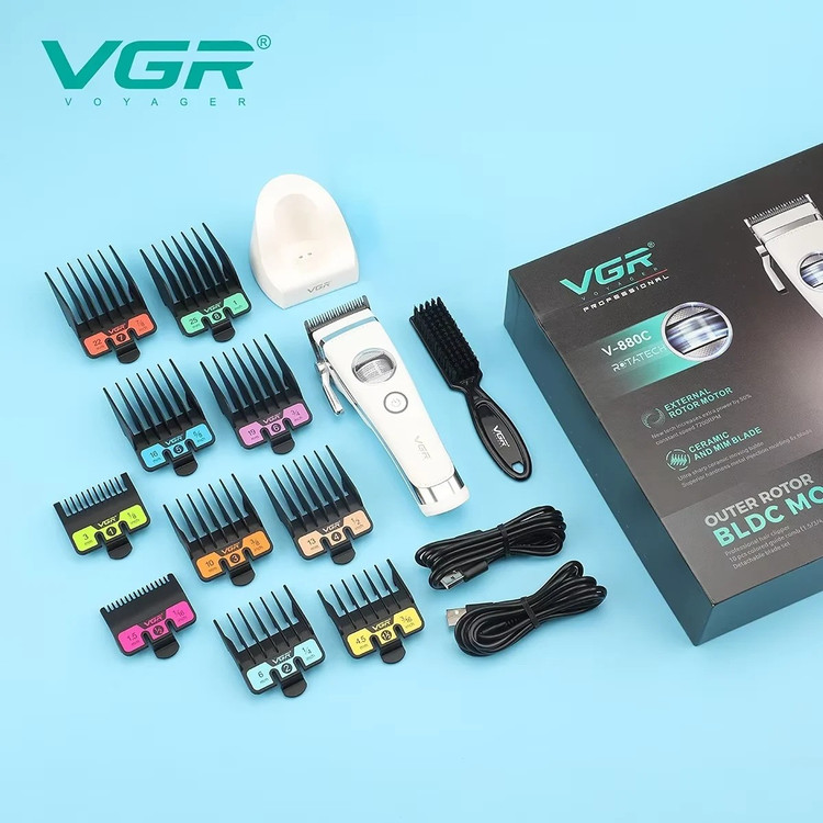 ماشین اصلاح حجم زن وی جی آر مدل VGR V-880C Clipper درجه یک