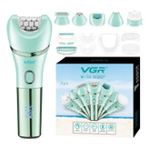 اپیلاتور هفت کاره وی جی آر مدل V-756 بسیار با کیفیت و درجه یک با کیفیت